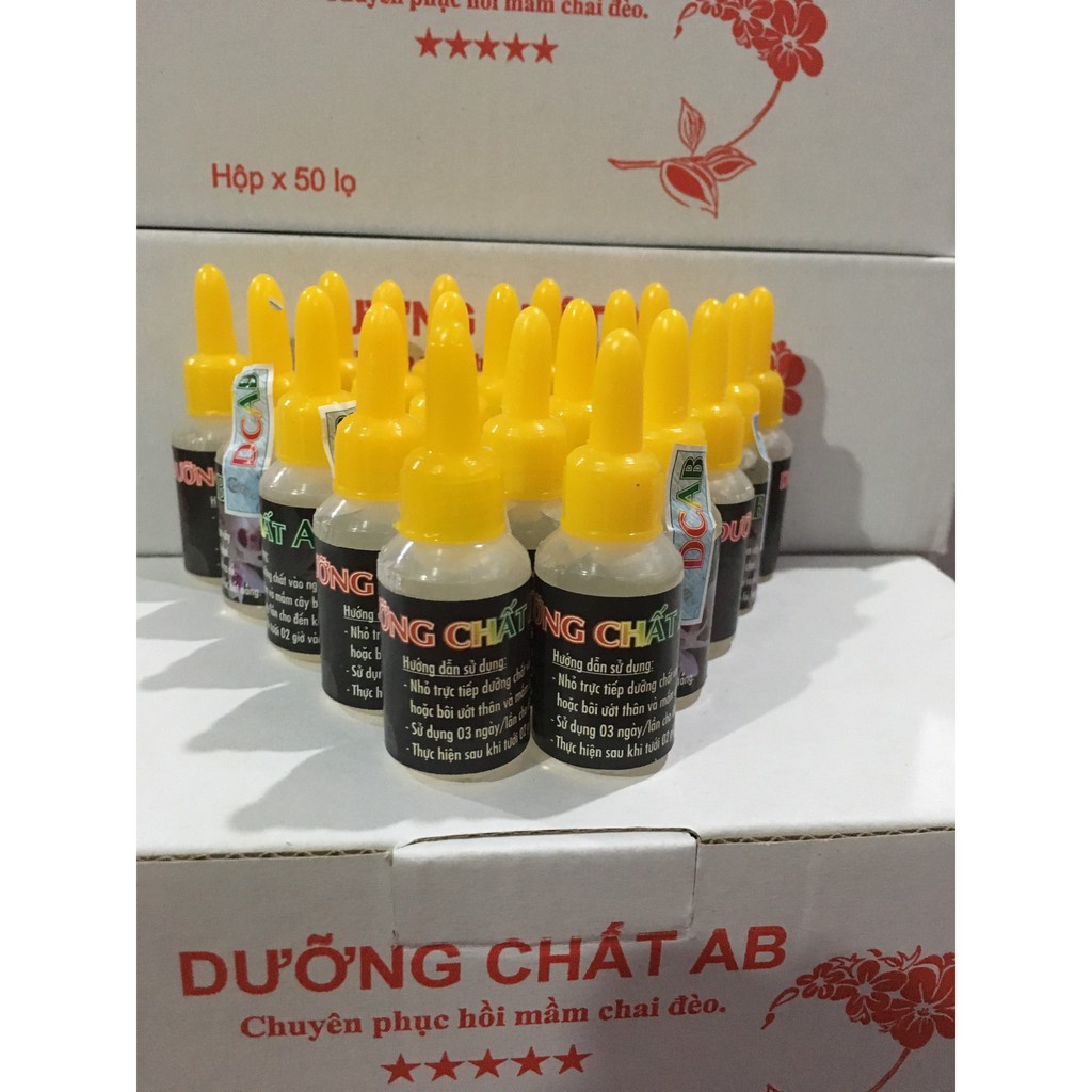 AB  Ngọc Linh Chuyên Dùng Cho Hoa Lan Cây Cảnh Thúc Đẩy Sự Phát Triển Tế Bào, Chai 10ml