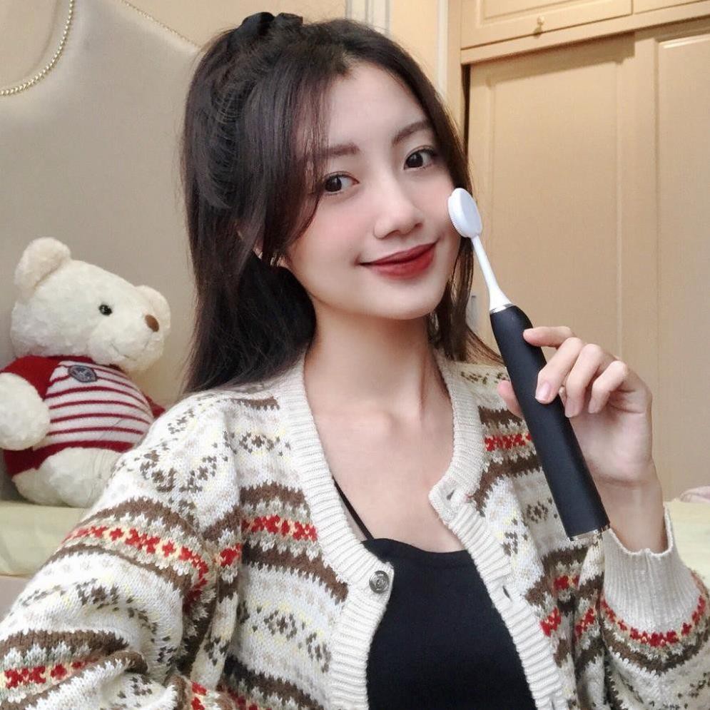 Sioyie - Bàn chải đánh răng điện Sioyie 3 trong 1  - Đánh răng, rửa mặt, chăm sóc nướu | Sạc không dây