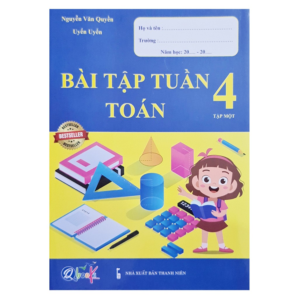 Sách - Bài tập tuần Toán lớp 4 ( tập 1)