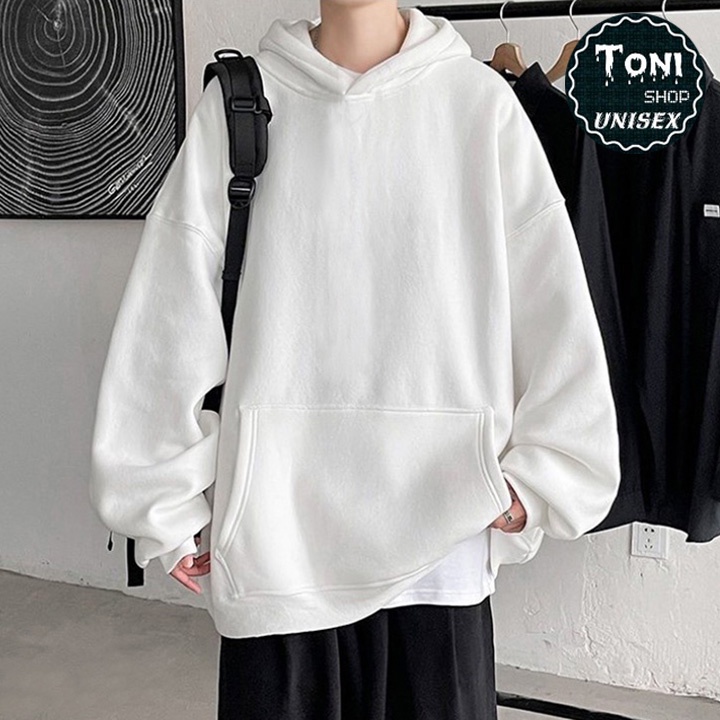ÁO HOODIE BASIC Nỉ Bông Cao Cấp Full Size Full Màu (HD1000 - Kèm Video Ảnh Thật)