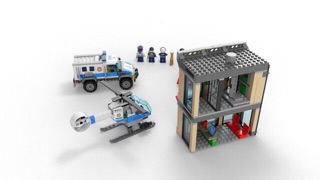 Lego cities 02019 - cướp nhà băng