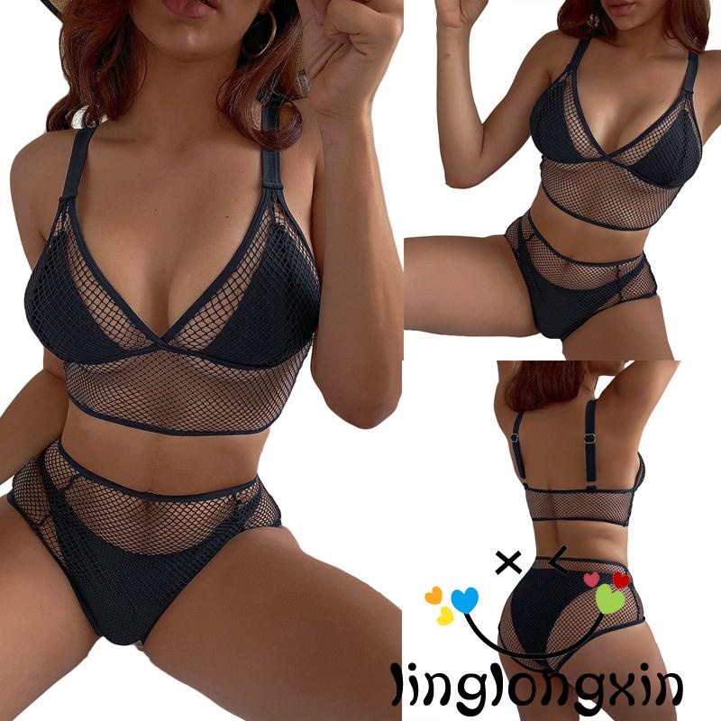 Bộ bikini ba mảnh màu đen lưng thấp quyến rũ cho nữ
 | BigBuy360 - bigbuy360.vn