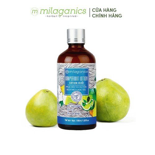 Lotion chăm sóc tóc Bưởi MILAGANICS 100ml