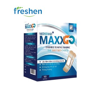 Băng cá nhân maxxgo- hộp 100 miếng