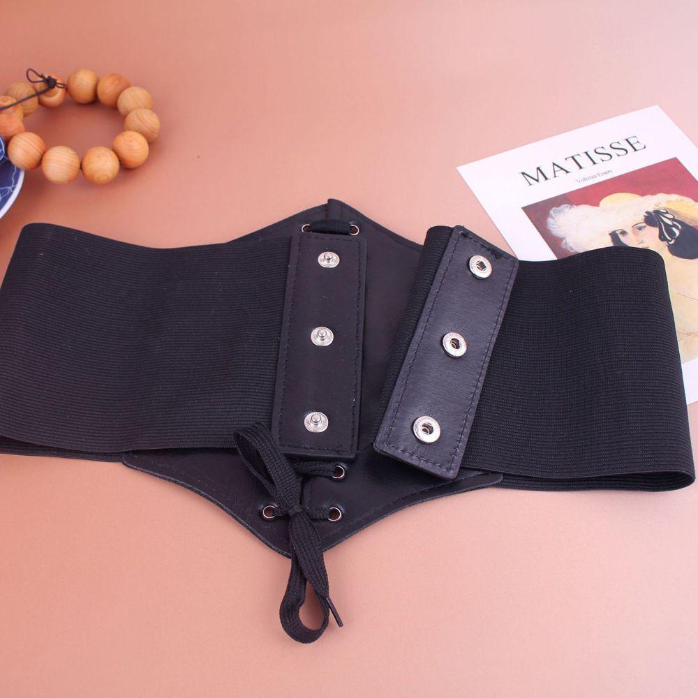 JARRED Thắt Lưng Da PU Thêu Hoa Phong Cách Retro