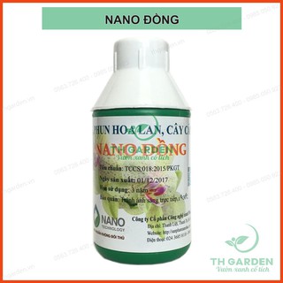 Nano Đồng Diệt Nấm Mốc, Vi Khuẩn  Cho Hoa Lan, Cây Cảnh - Chai 100ml
