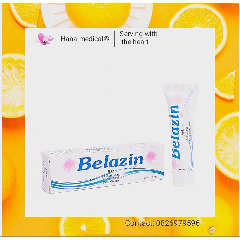 Gel bôi Belazin da đẹp mịn màng 10g