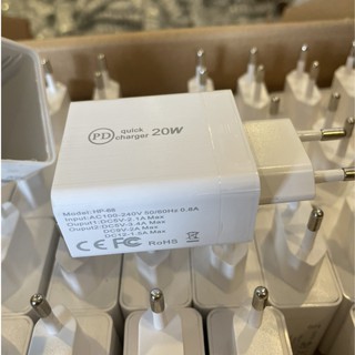 Cốc sạc nhanh 20w mini pd 3.0 qc 3.0 2 cổng