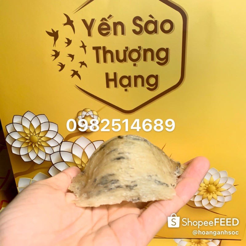 100g tổ yến nha trang nguyên chất- tặng kèm ,nhíp nhặt...