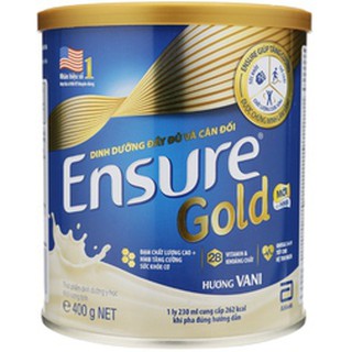 Sữa Bột Ensure Gold Vani 400G ( T1/2021)