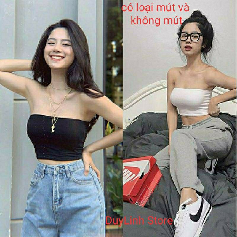 ÁO ỐNG TRƠN 3 MÀU TRẮNG ĐEN TÍM