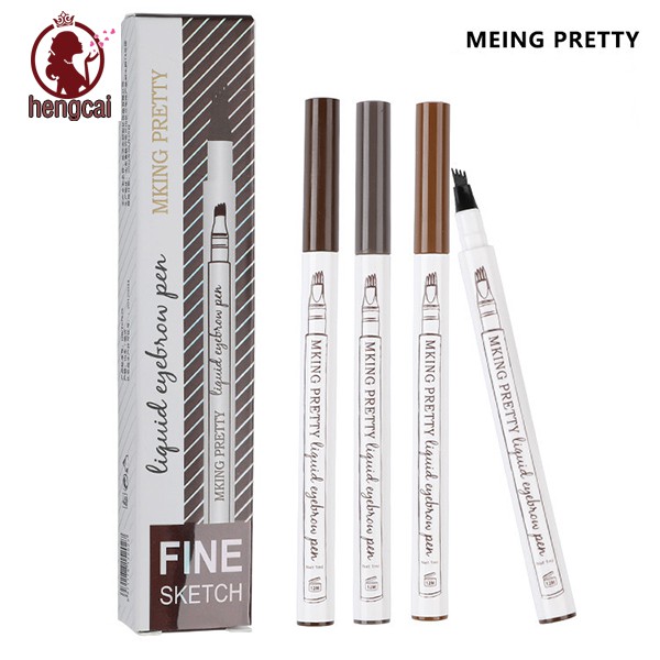 [Hàng mới về] Bút chì phẩy sợi lông mày 4 đầu kháng nước không lem nhòe chất lượng cao | BigBuy360 - bigbuy360.vn