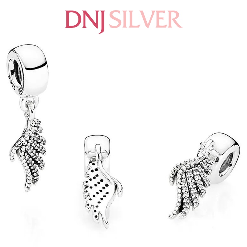 Charm bạc 925 cao cấp, hàng chuẩn bạc - Mẫu Majestic Feathers thích hợp để mix vòng tay charm - DN301