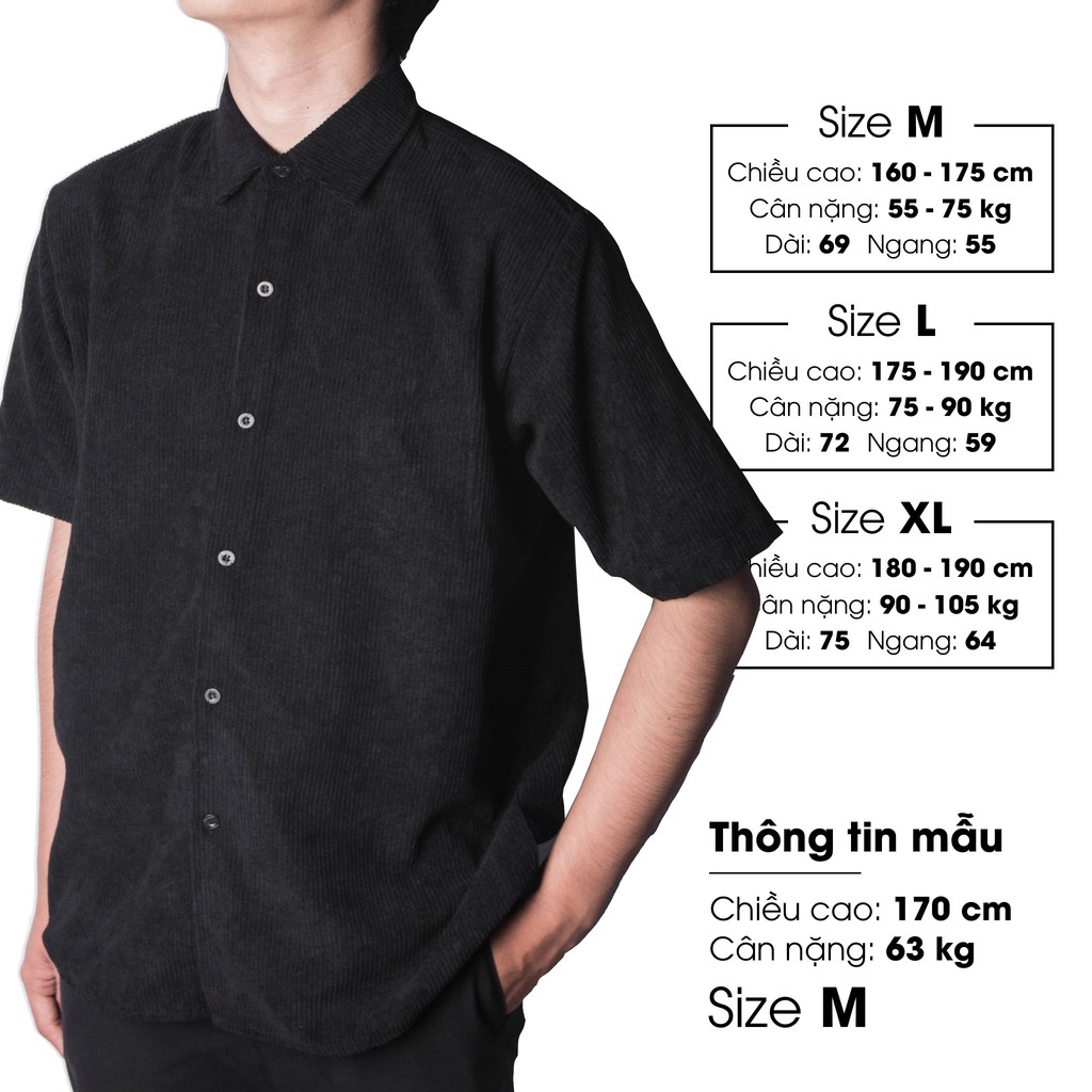 Áo CODUROY WAFFLE SHIRT | BigBuy360 - bigbuy360.vn