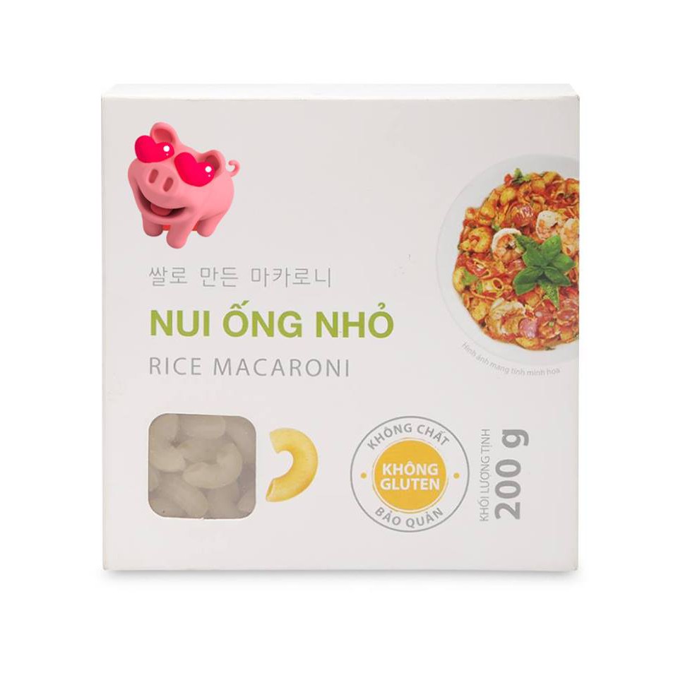 Nui Ống Nhỏ Macaroni 200g