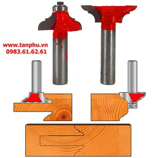 Bộ mũi soi gỗ đánh đố cửa chính 2 hình