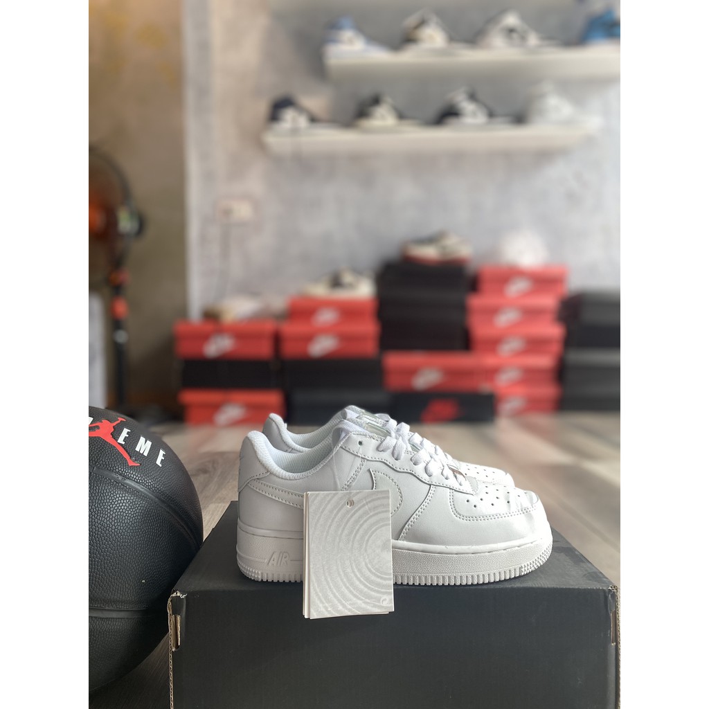 [T-Asneaker] Giày thể thao af1 trắng thấp