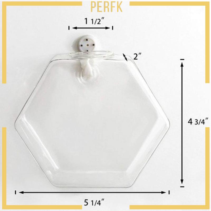 Chậu Kính Trồng Cây Treo Tường Kích Thước 4 ''