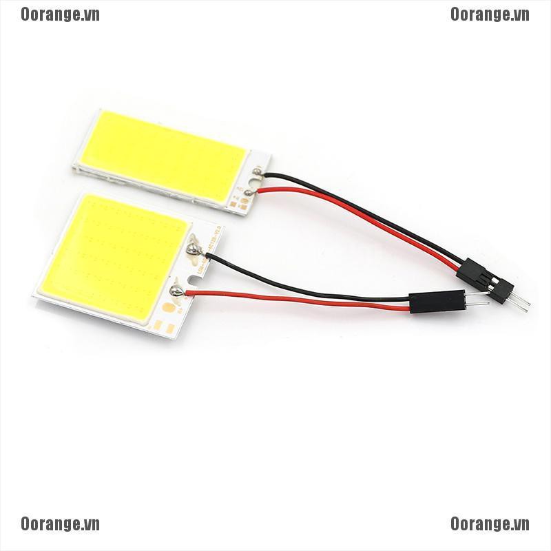 Bảng đèn led COB 36/48 Smd 12v ánh sáng trắng cao cấp cho xe ô tô tiện dụng