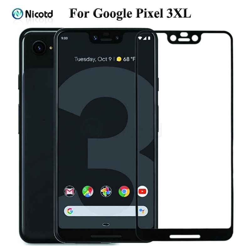 Kính Cường Lực Toàn Màn Hình Cho Google Pixel 3 3XL 3a 3aXL
