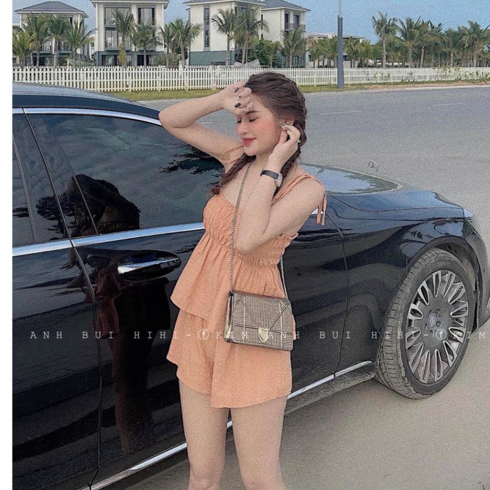 Set đồ nữ cá tính, set quần sóc áo quây đi chơi sang chảnh mùa hè đẹp 8A00132 JKR | BigBuy360 - bigbuy360.vn