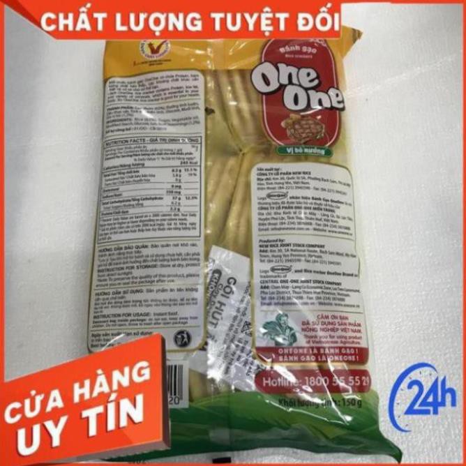BÁNH GẠO ONE ONE VỊ PHÔ MAI NGÔ 118gr/ VỊ BÒ NƯỚNG 150gr / VỊ NGỌT DỊU 150gr