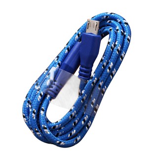 Cáp Sạc Micro Usb Bọc Vải Dù Dài 1m H3u5 Cho Android