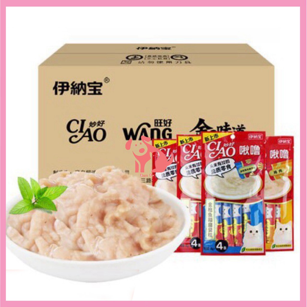 Súp thưởng Ciao churu cho mèo dạng kem - Ciao churu