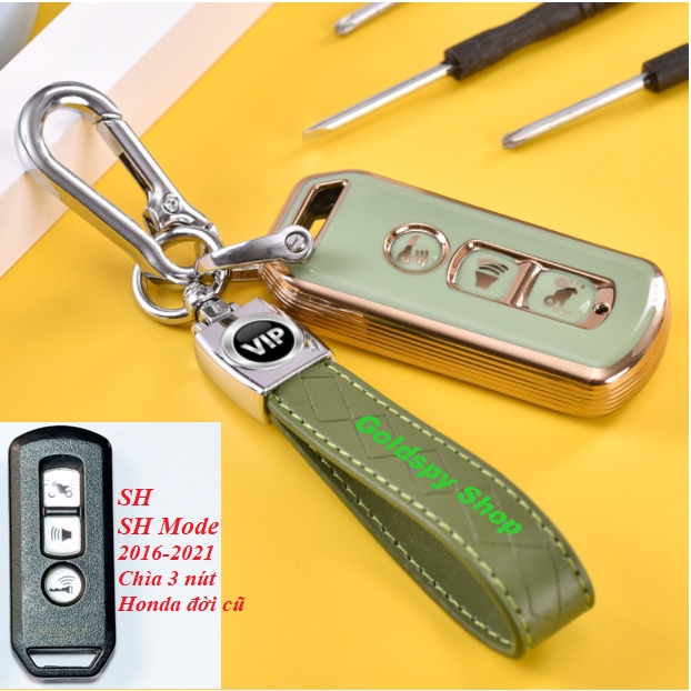 Ốp chìa khóa TPU Smartkey Honda Vision,SH Mode, SH, Air Blade, Lead, Vario, PCX - Bao bọc khóa Smartkey Honda.