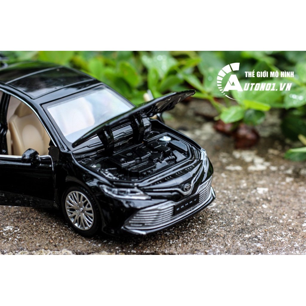 MÔ HÌNH XE SEDAN TOYOTA CAMRY 2019 BLACK 1:32 MSZ 6751