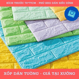 Xốp dán tường giả gạch 3d giá sỉ