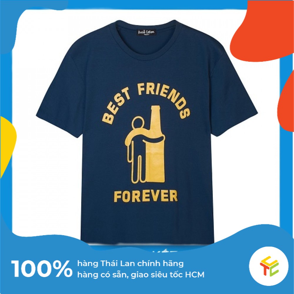 Áo Thun in Chữ Best Friends Forever Thái Lan - cotton mát mẻ