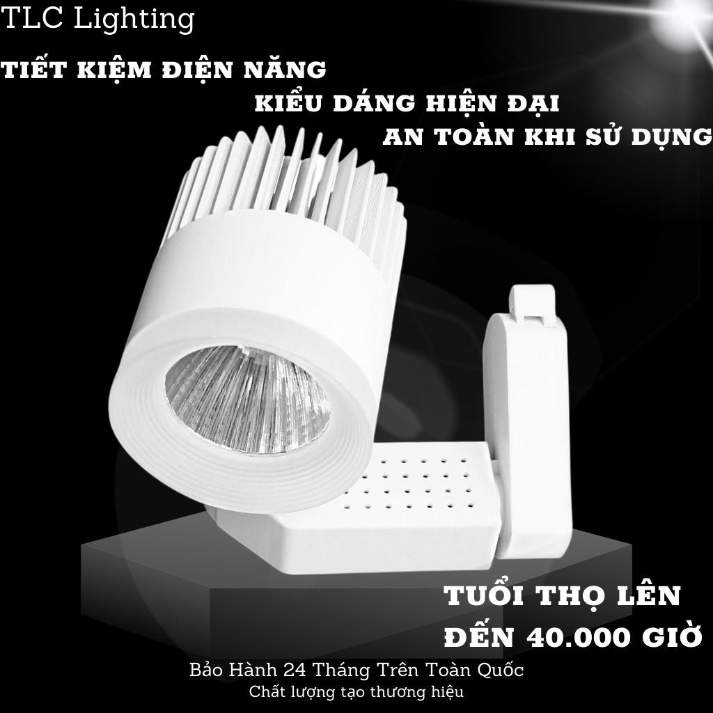 Đèn Led rọi ray tam cấp 2018.Led rọi ray hiện đại Chính hãng TLC - Bảo hành 12 tháng