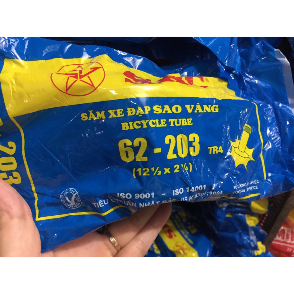 Săm/ ruột xe đạp trẻ em cỡ 12inch loại dày dặn, loại tốt