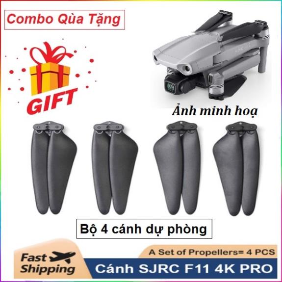 Bộ 4 Cánh quạt cánh dự phòng cho Flycam - quà tặng duy nhất tại Sweet potatos