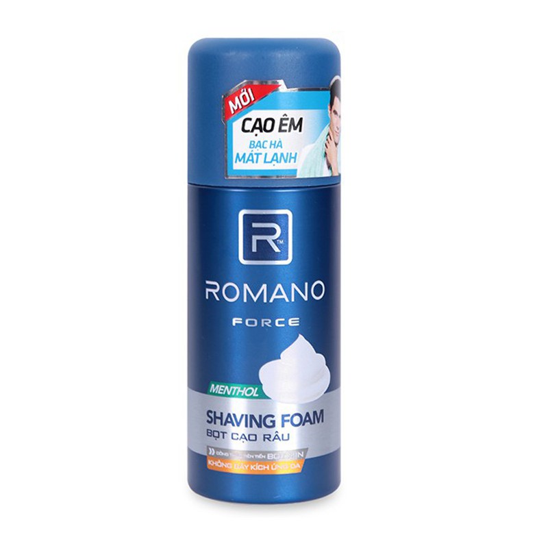 Bọt cạo râu Romano force 175ml