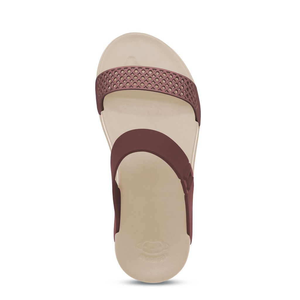 Dép Thái nhập khẩu Dép nhựa Nữ Đế Cao đi  mưa hiệu MONOBO - MONIGA 7.2