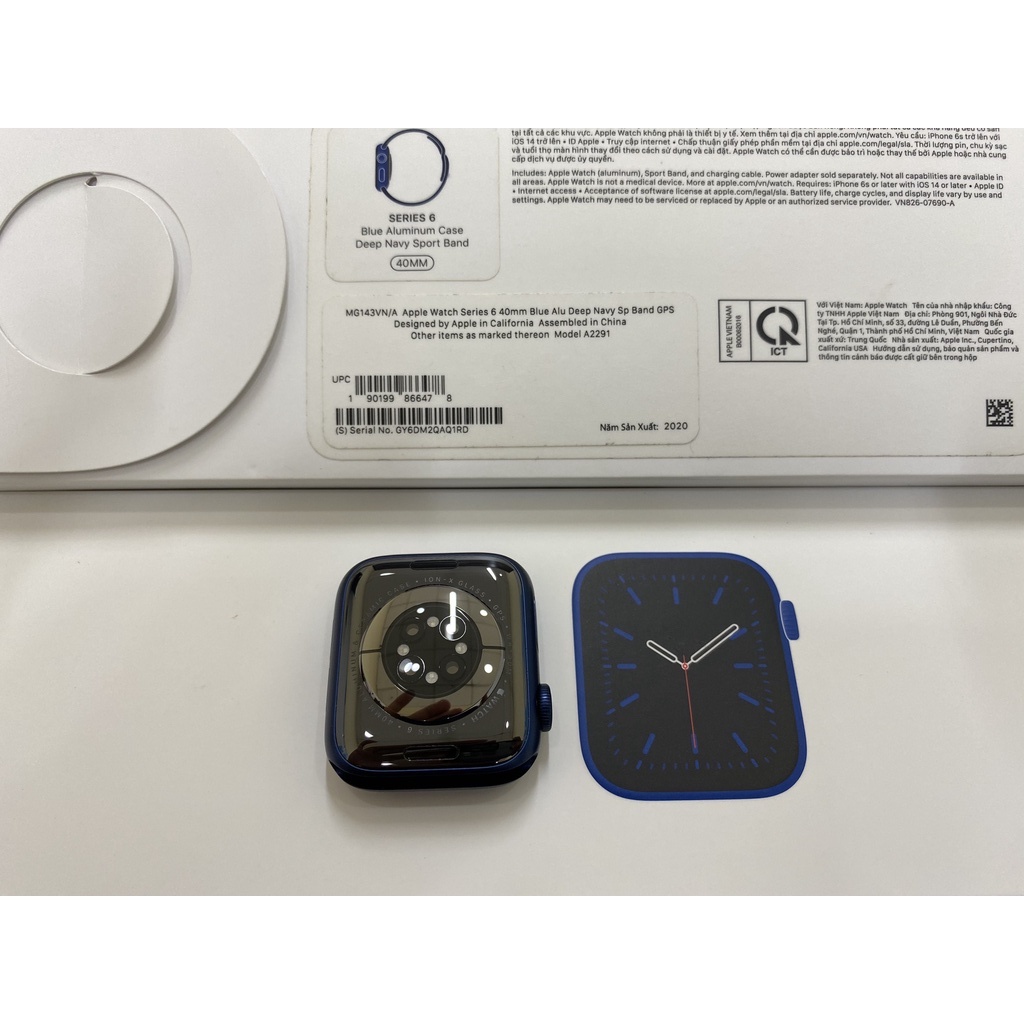 Apple Watch Series 6 40mm GPS A2291 Màu Xanh Dương Đậm HÀNG LIKENEW 98% MỚI