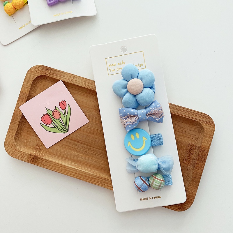 Kẹp Tóc Hình Nơ Nhiều Màu Sắc Phong Cách Hàn Quốc Dễ Thương 2022 Dành Cho Bé Gái