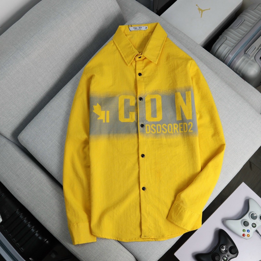 Áo sơ mi nam cao cấp SSM2 In hoa văn 3D thời trang sành điệu