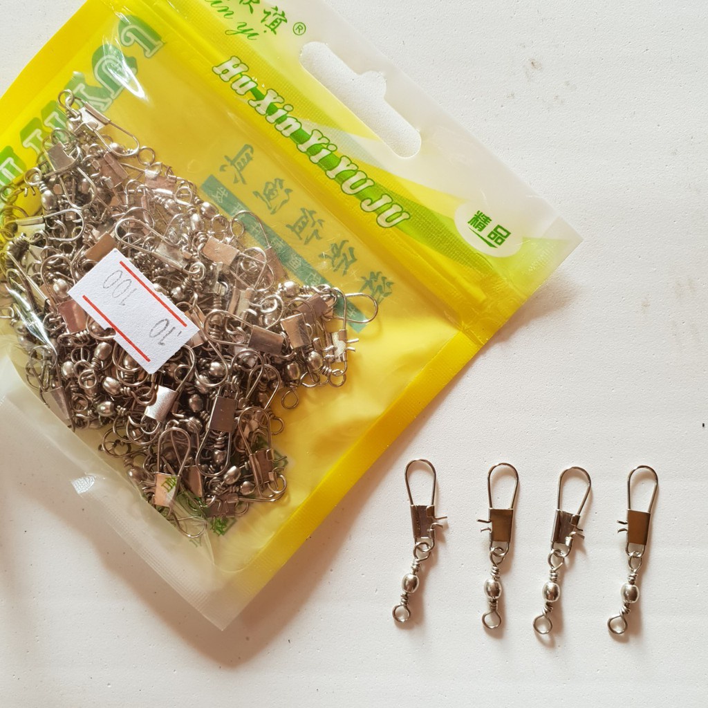 KHÓA LINK CÂU CÁ GIÁ RẺ - MÓC KHÓA CÀI CÂU CÁ TẢI CÁ CỰC KHỎE LÊN ĐẾN HƠN 10KG - ĐỒ CÂU NGỌC HẢI