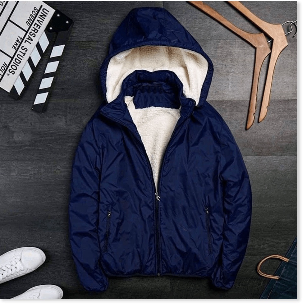 ÁO KHOÁC GIÓ LÓT LÔNG NAM NỮ SIÊU ẤM PT09