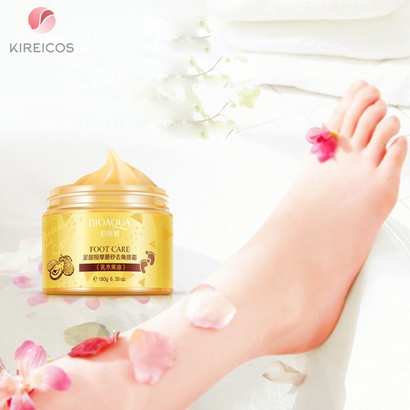 Kem Tẩy da chết dành cho chân Bioaqua Foot care 180g