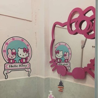 Gương đầu mèo kitty