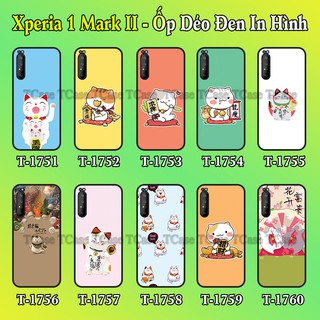Ốp lưng Sony Xperia 1/ Xperia 1 mark II in hình mèo may mắn