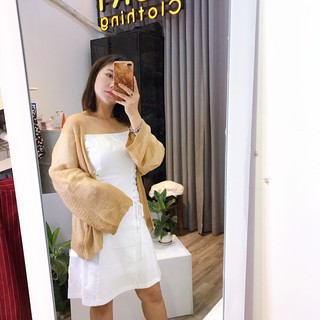 Áo khoác len mỏng