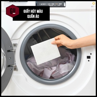 Giấy hút màu và chống phai màu quần áo 30 Tờ