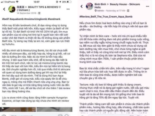 Kem dưỡng ẩm Belif mini