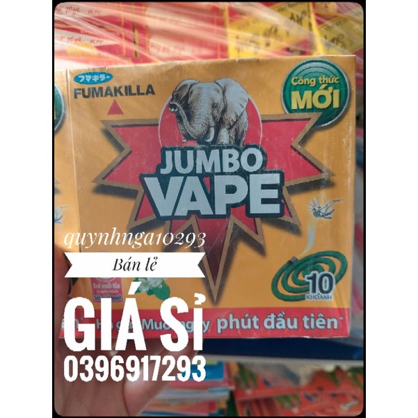 Hương muỗi Jumbo 120gr
