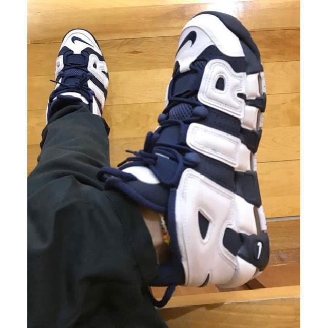 Đủ size FRESHIP Giày Thể Thao Nike Air More Uptempo Xanh Chữ Trắng (FULL BOX)_TD98 [ĐEP MÊ NI] [ĐEP MÊ NI] . . ✫ "